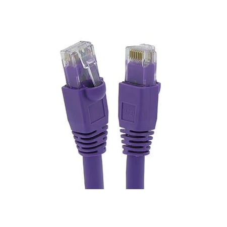 Bestlink Netware CAT6A UTP Ethernet Network Booted Cable- 2ft- Purple 100752PU